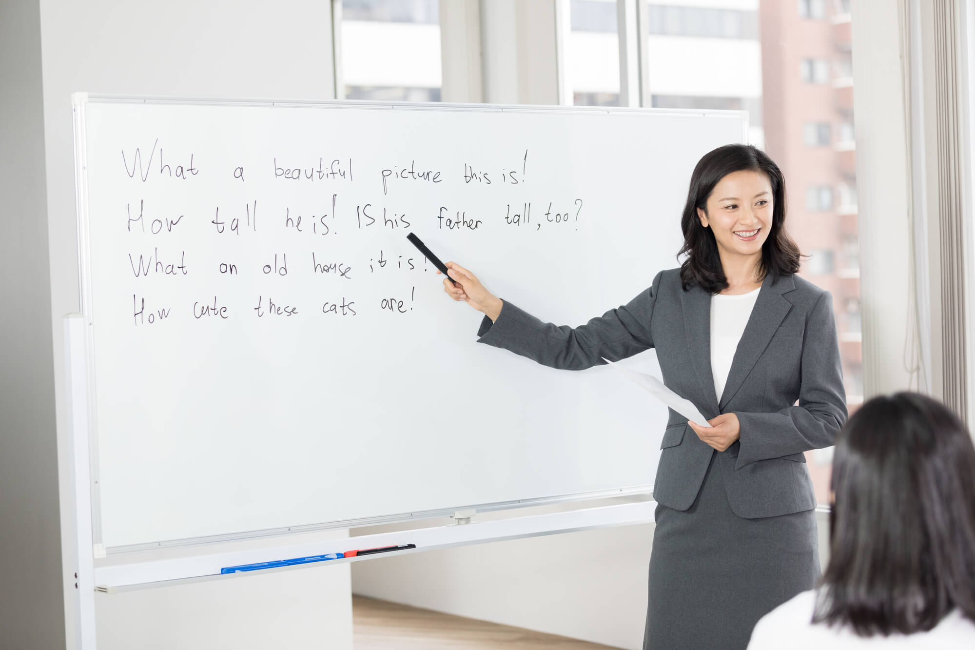 塾　指導中の写真